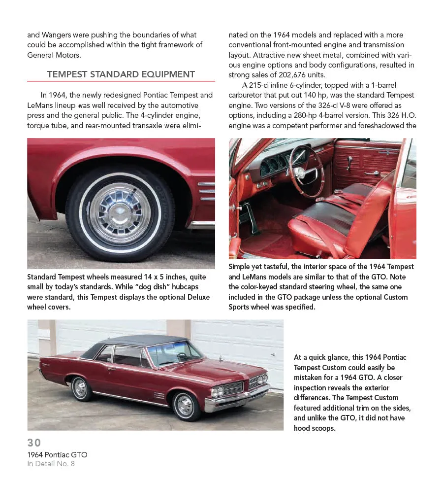 1964 Pontiac Gto: Muscle Cars In Detail No. 8