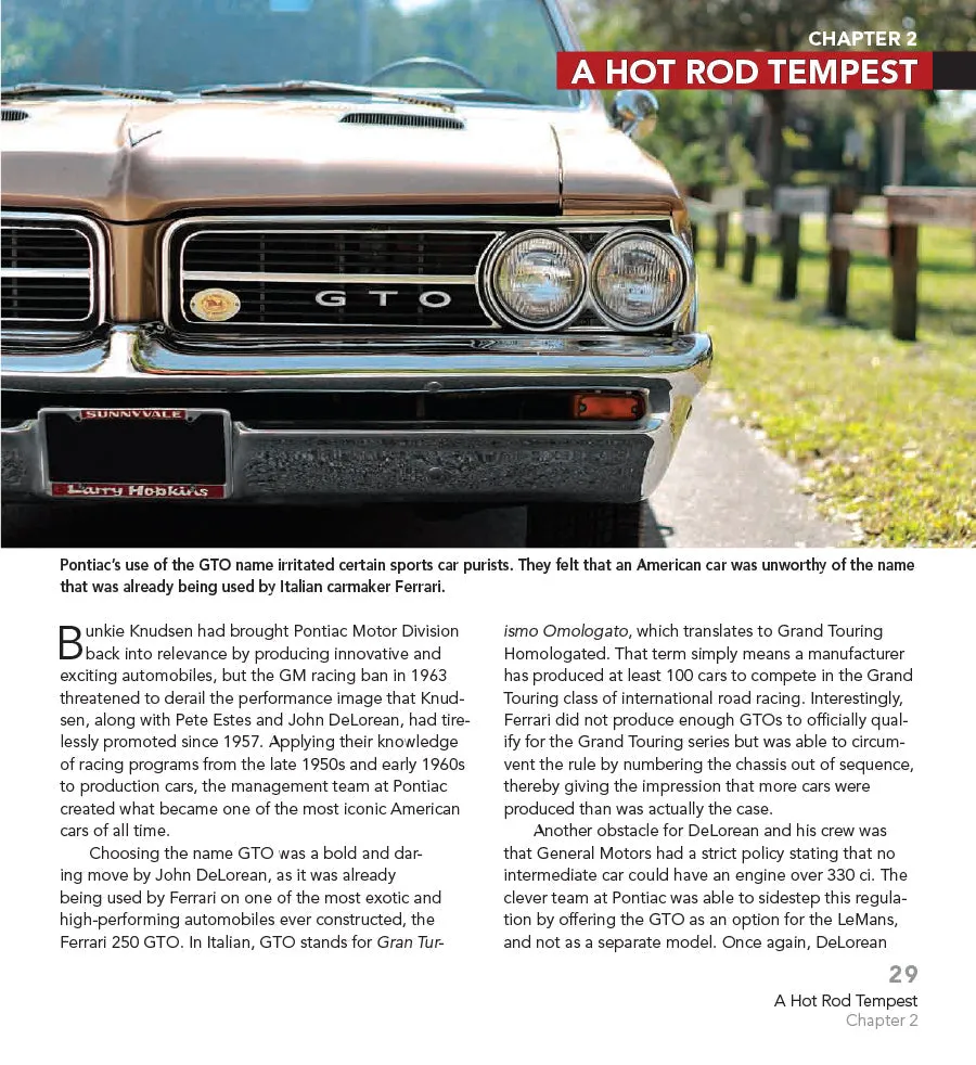 1964 Pontiac Gto: Muscle Cars In Detail No. 8