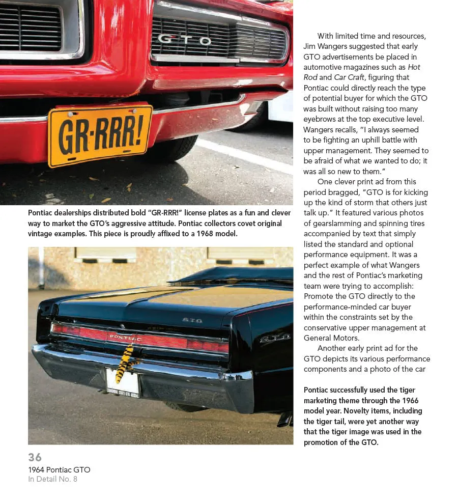 1964 Pontiac Gto: Muscle Cars In Detail No. 8