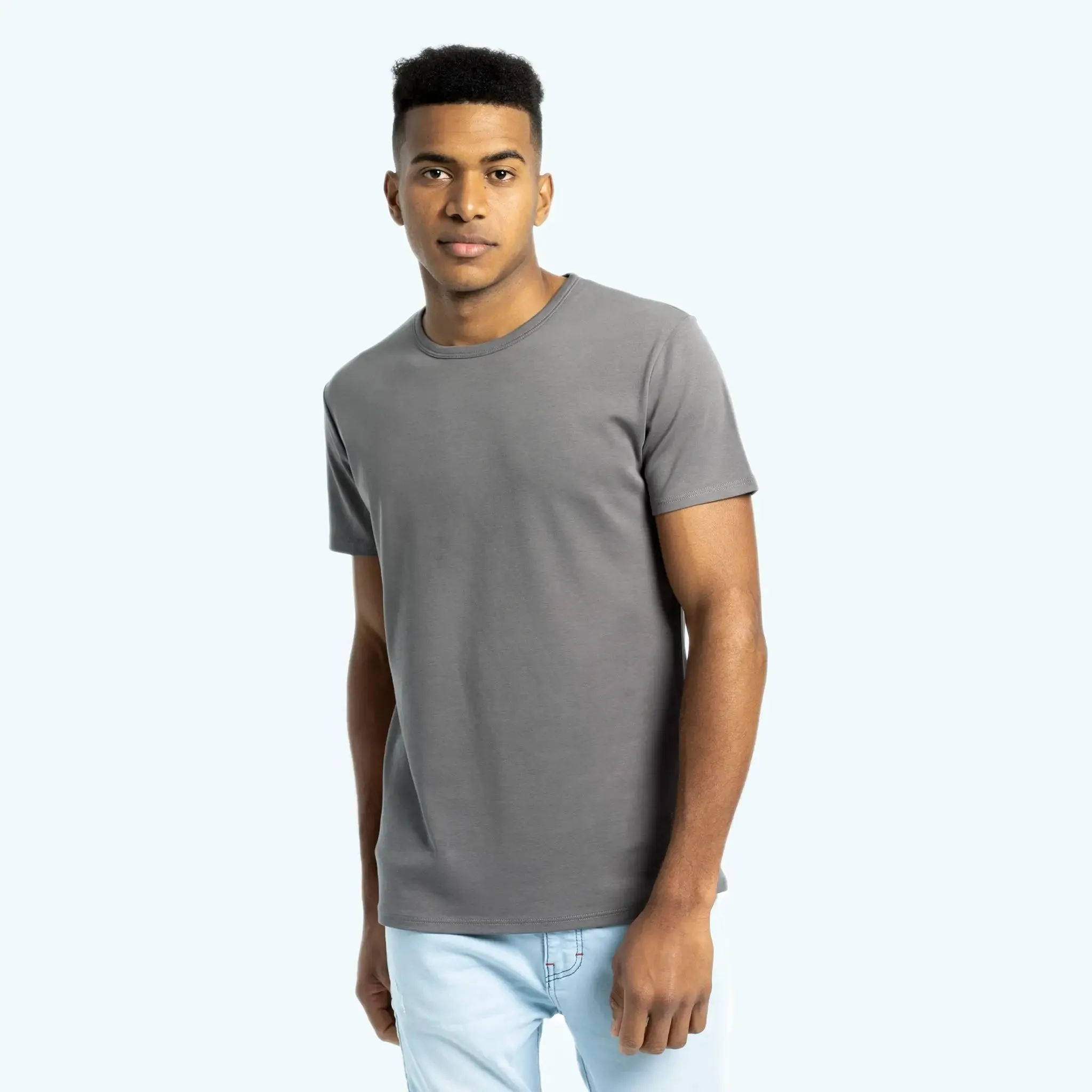 2 Pack - Men's Organic Pima Cotton T-Shirts