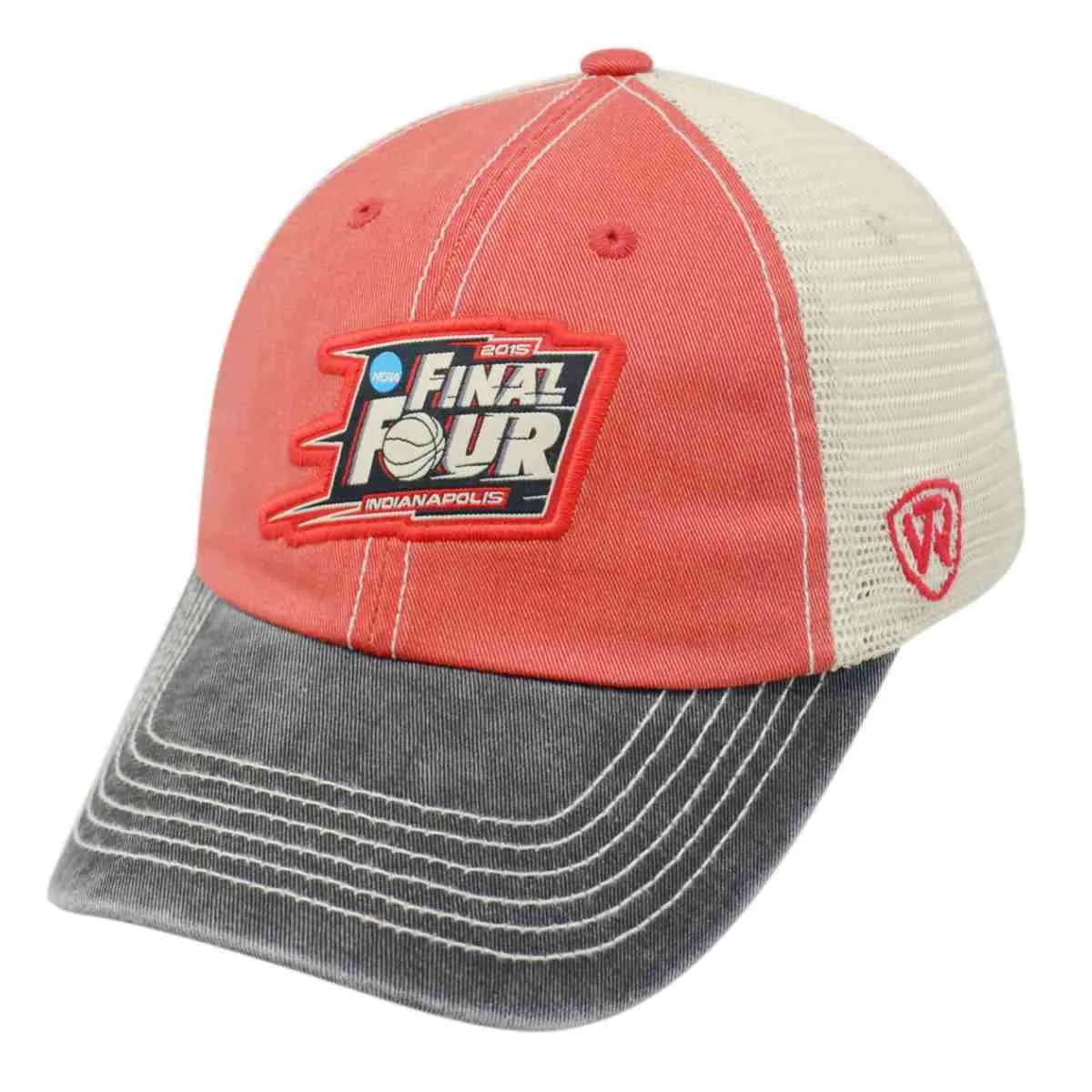 2015 Final Four Indianapolis Basketball Top of the World Mesh Snapback Hat Cap