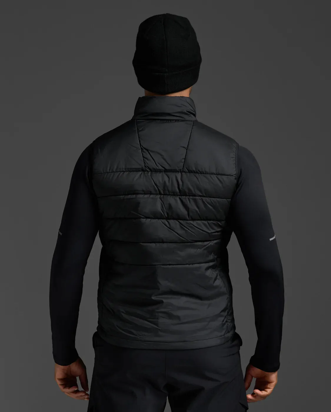 2XU Commute Packable Insulation Vest Black/Turbulence