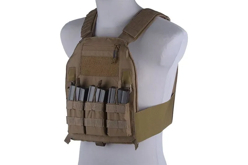 419 Plate Carrier Tactical Vest - Tan