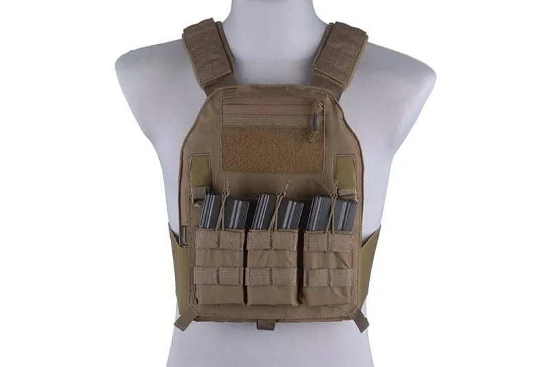 419 Plate Carrier Tactical Vest - Tan