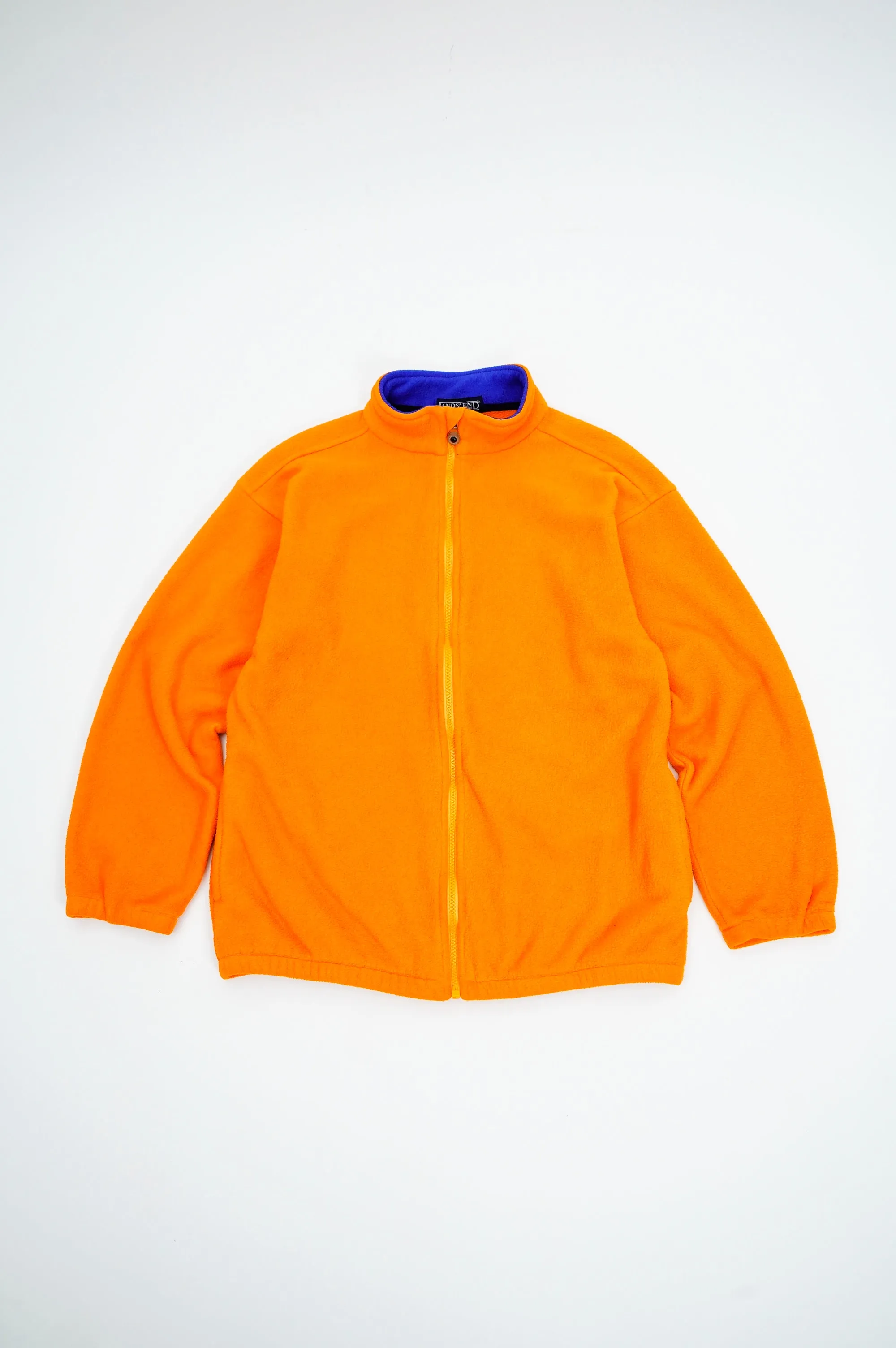 90’s "LANDS' END" -Zip Fleece Jacket-