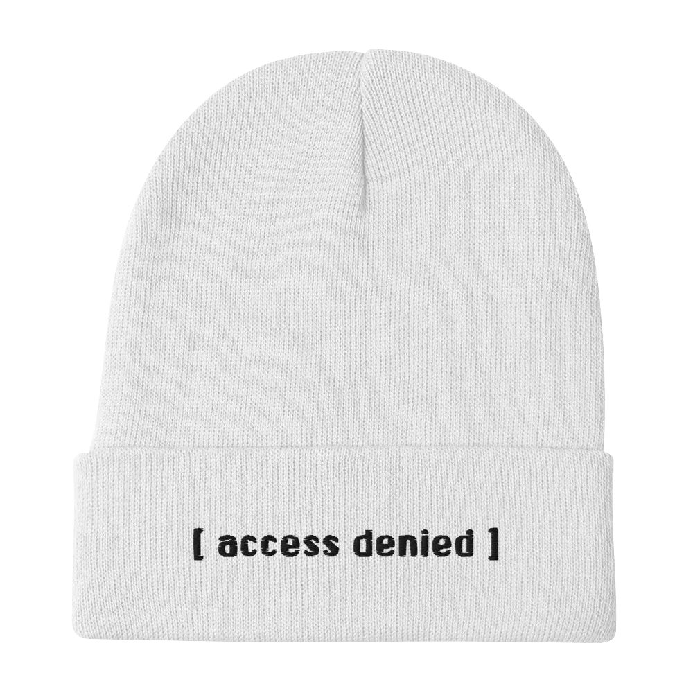 Access Denied Beanie