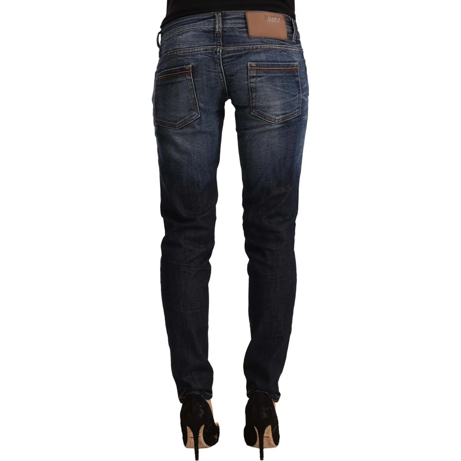 Acht Chic Low Waist Skinny Denim Jeans