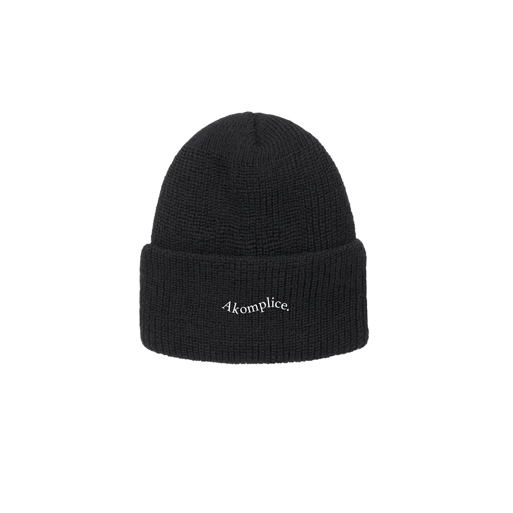 Akomplice - Wavy Beanie, Black