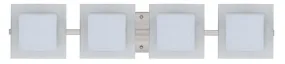 Alex 4 Light 120V Wall Lighting in Satin Nickel