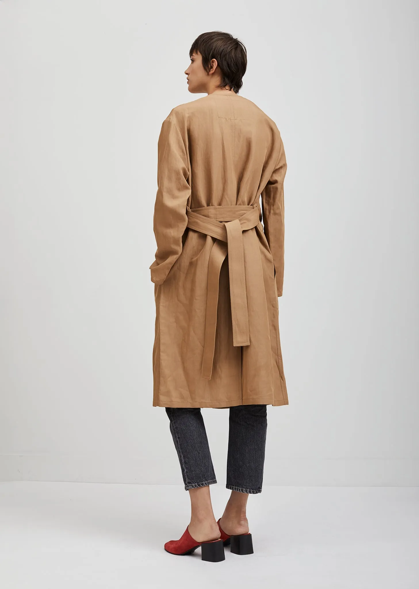 Angelica Gab Trench Coat