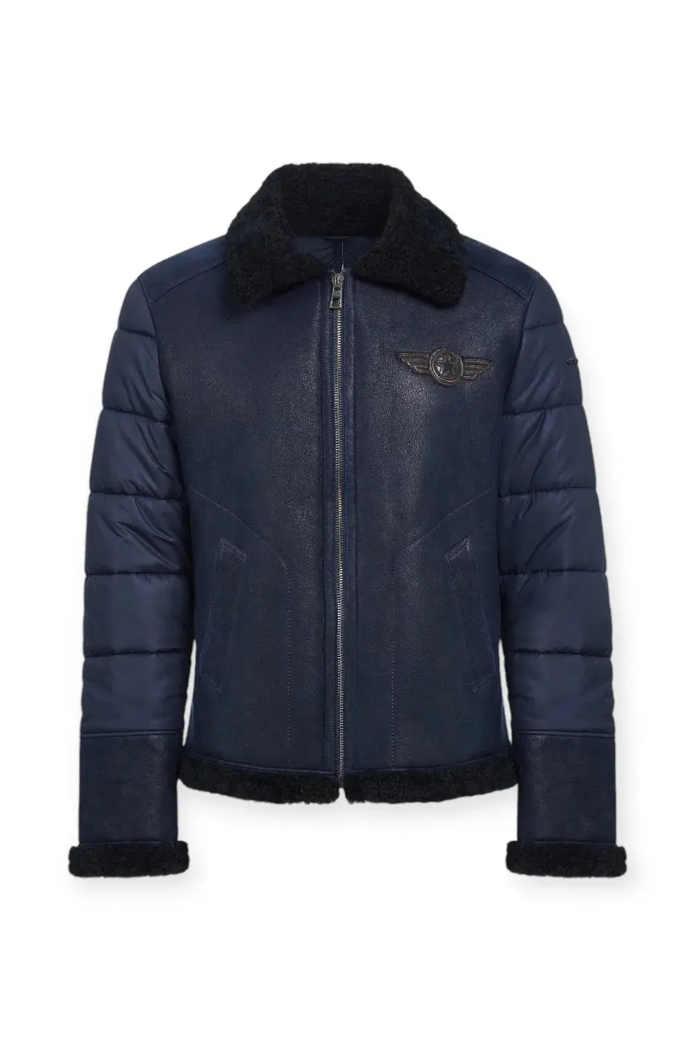 Antonio Sheepskin B-3 Bomber Jacket