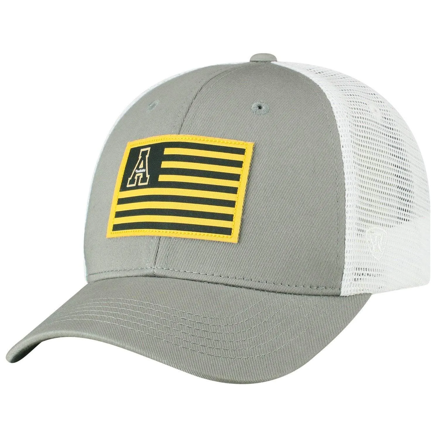 Appalachian State Mountaineers TOW Gray "Brave" Mesh Structured Adj. Hat Cap