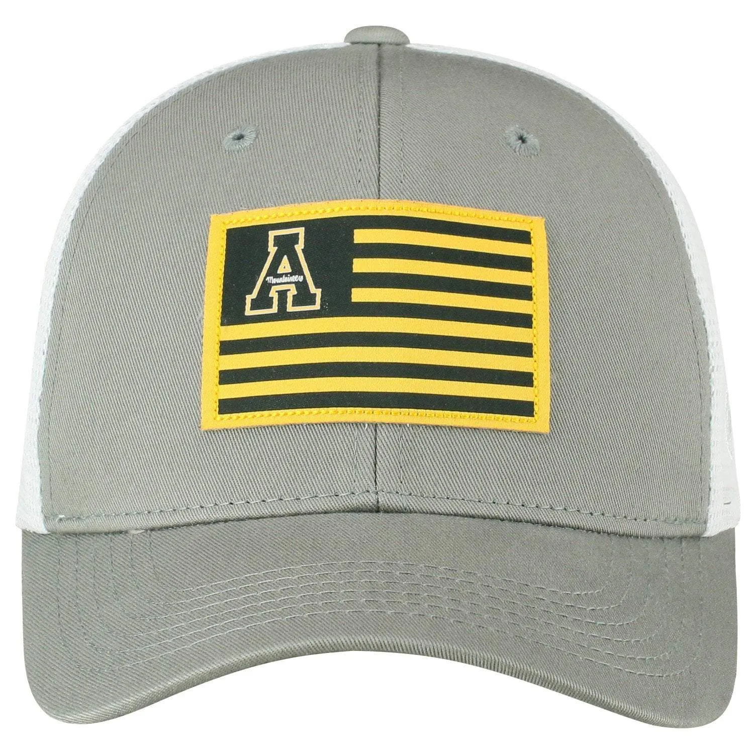 Appalachian State Mountaineers TOW Gray "Brave" Mesh Structured Adj. Hat Cap