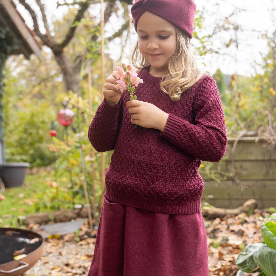 Aran Organic Merino Kids Jumper (3-10y)