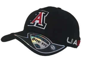 Arizona Wildcats TOW Black Ironside Structured Memory Flexfit Hat Cap (M/L)