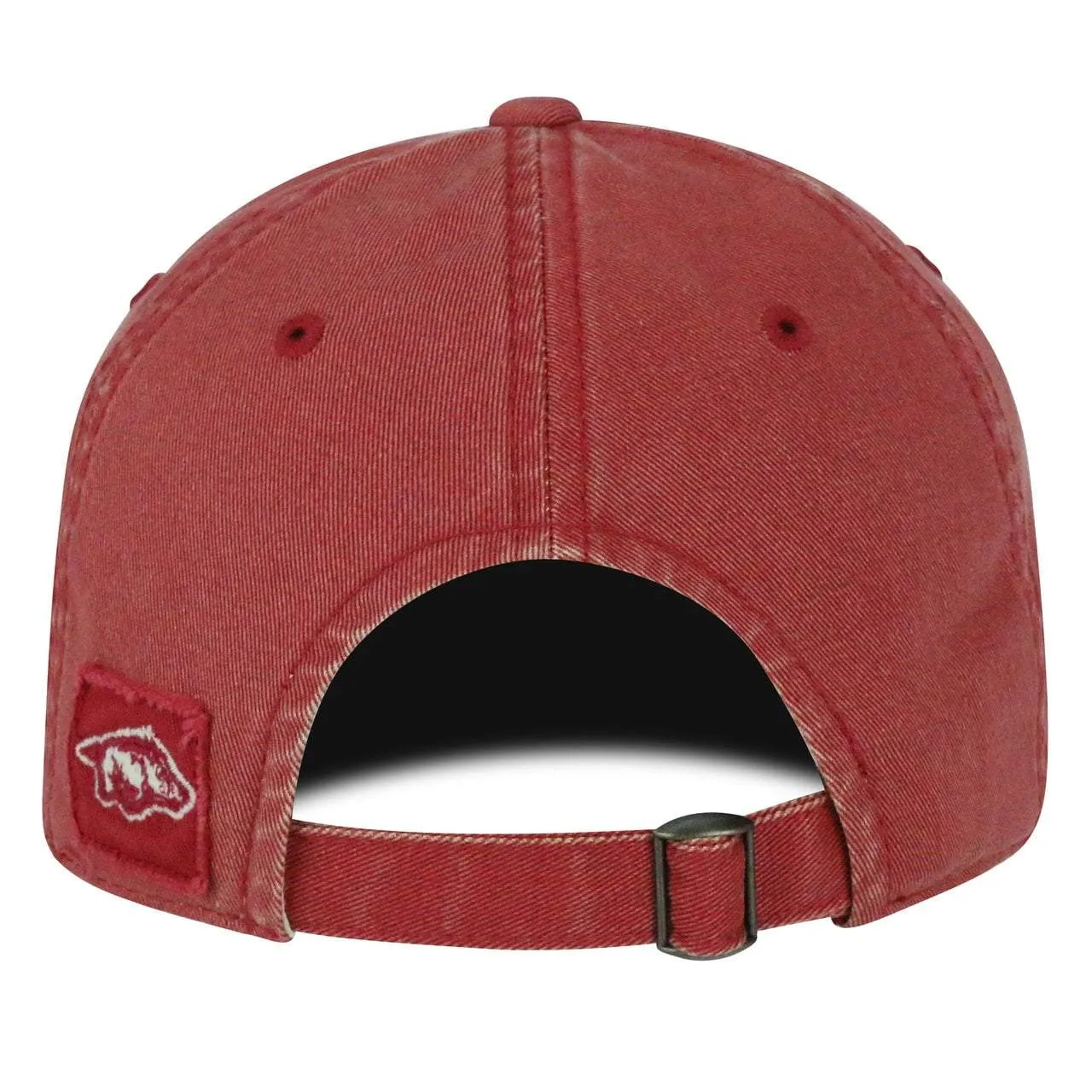 Arkansas "Hogs" Razorbacks TOW Vintage Cardinal Park Style Adj. Slouch Hat Cap