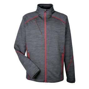 Ash City North End Sport Mens Flux Mélange Bonded Fleece Jacket