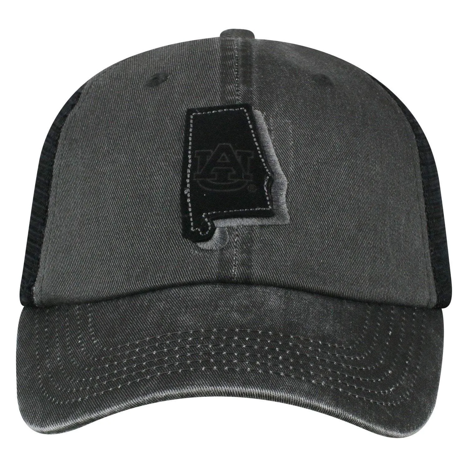 Auburn Tigers TOW Black "Land" Mesh Adj. Relax Hat Cap