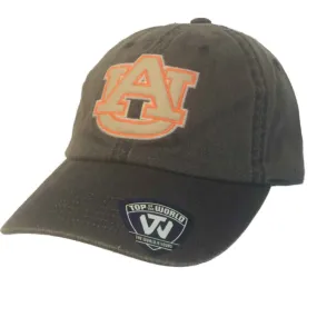 Auburn Tigers TOW Faded Demin Dispatch Style Adjustable Strapback Slouch Hat Cap