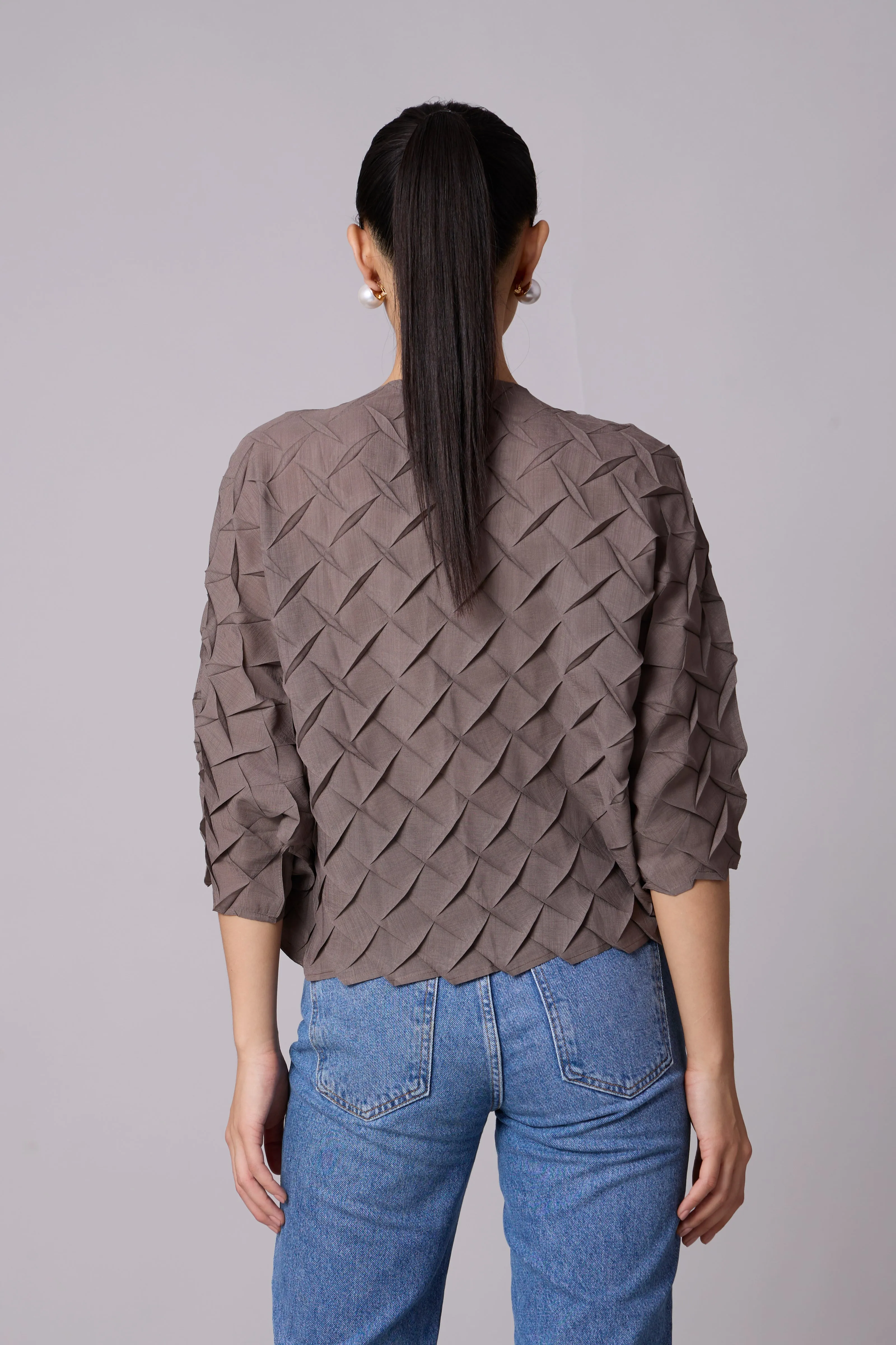 Austin Shirt - Dark Taupe