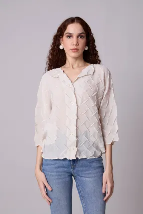 Austin Shirt - Sand Ivory