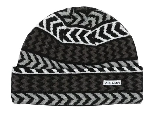 Autumn Chevron Beanie