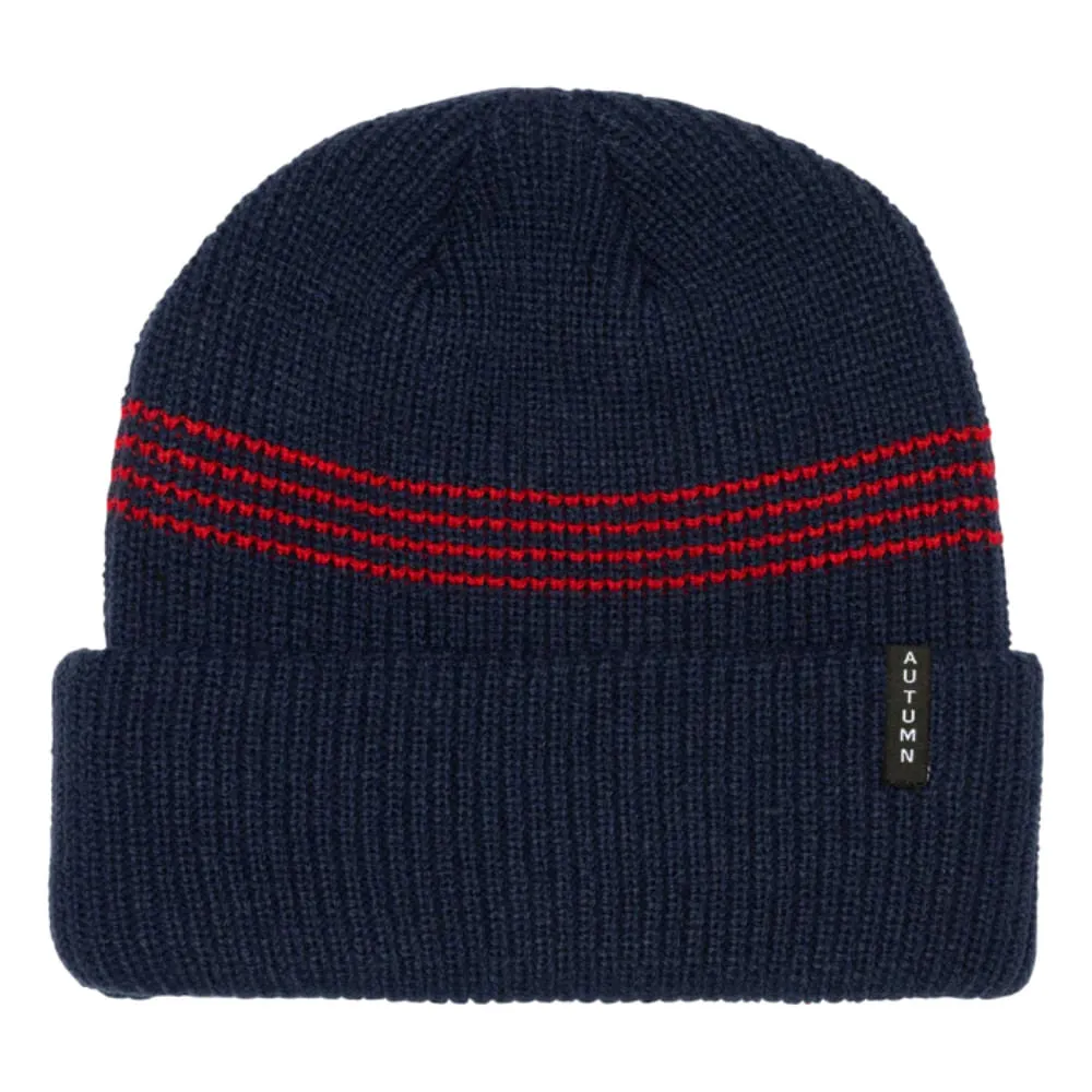 Autumn Mini Stripe Beanie