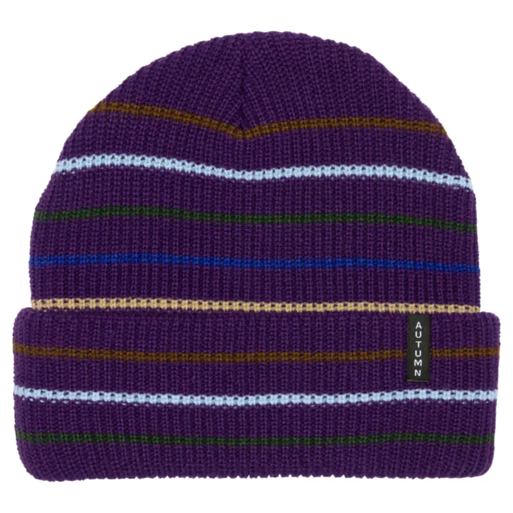 Autumn Multi Stripe Beanie