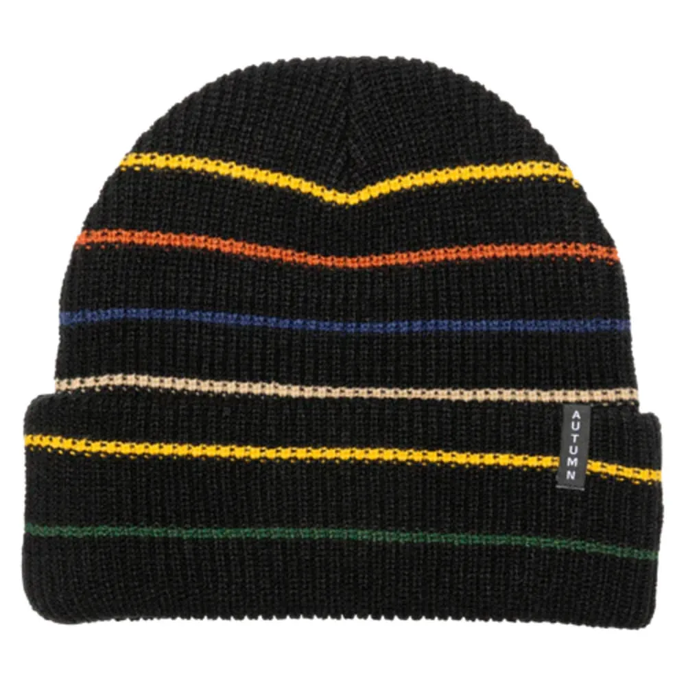 Autumn Multi Stripe Beanie