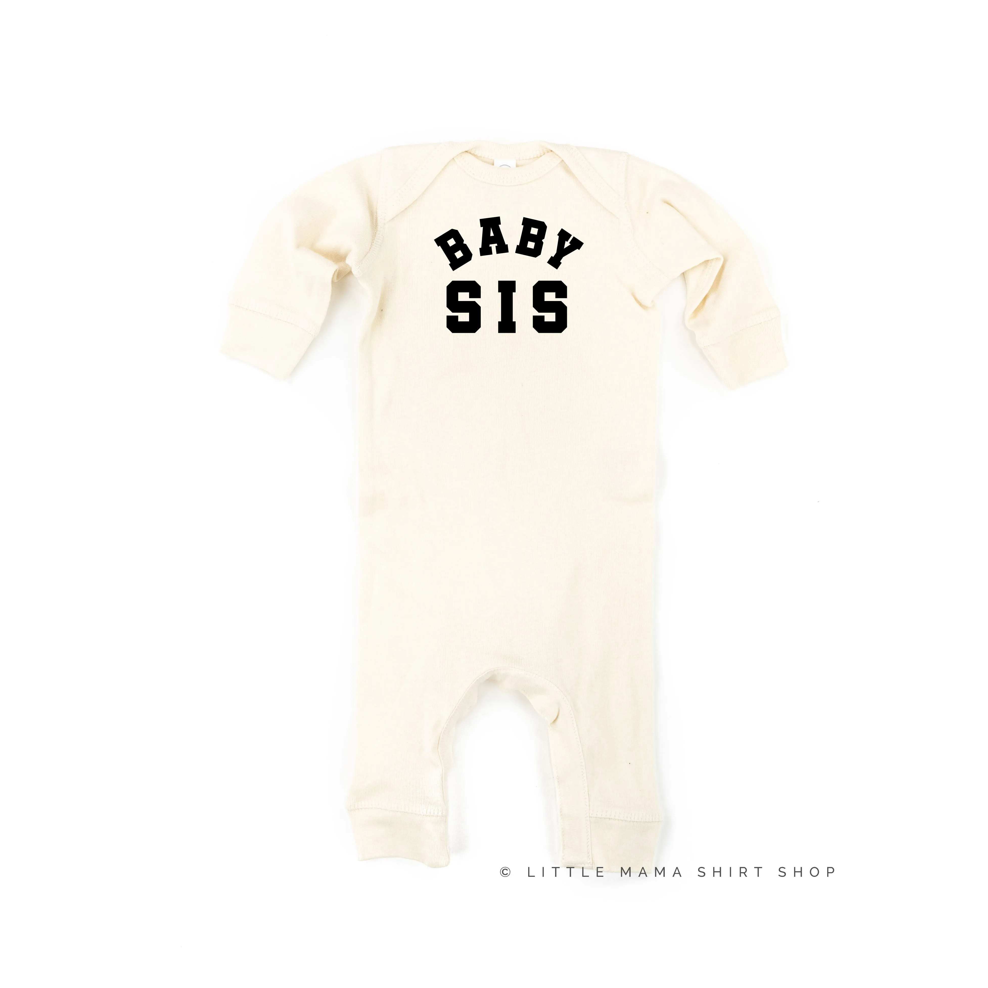 BABY SIS - Varsity - One Piece Baby Sleeper