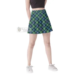 Baillie Ancient Tartan Women's Plated Mini Skirt