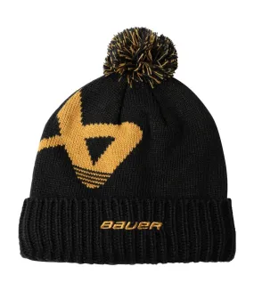 BAUER Senior Classic Pom Toque Black