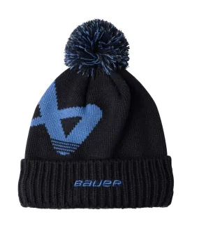 BAUER Senior Classic Pom Toque Blue