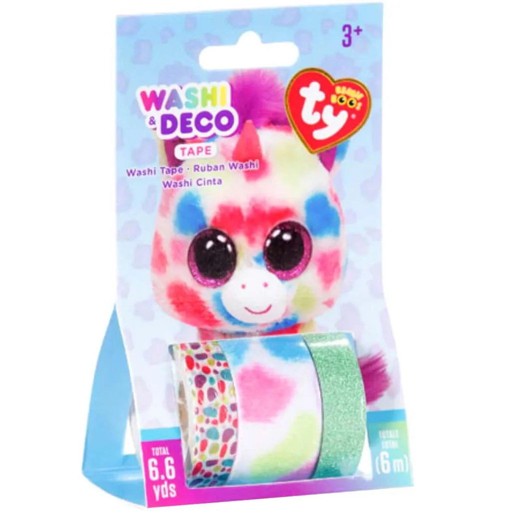 Beanie Boos?® Washi & Deco Tape for Kids: Wishful™ Set, 3 pieces