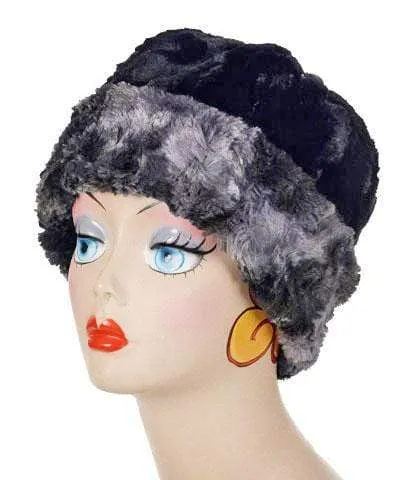 Beanie Hat, Reversible - Luxury Faux Fur in Highland (Thistle - Limited Availability)