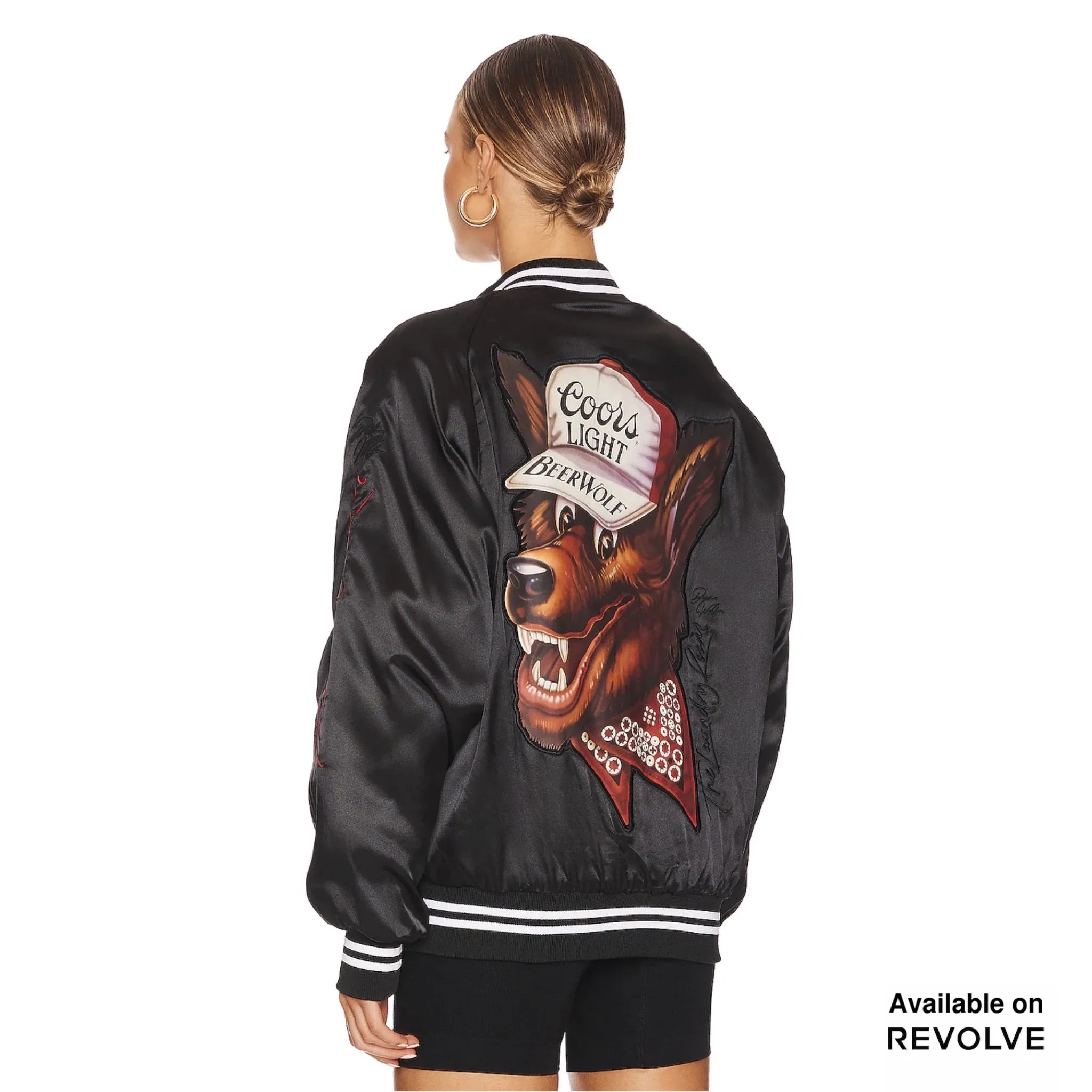 Beer Wolf - Stadium Jacket - Black