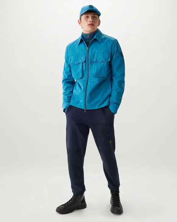 Belstaff Tactical Overshirt in Ocean Blue