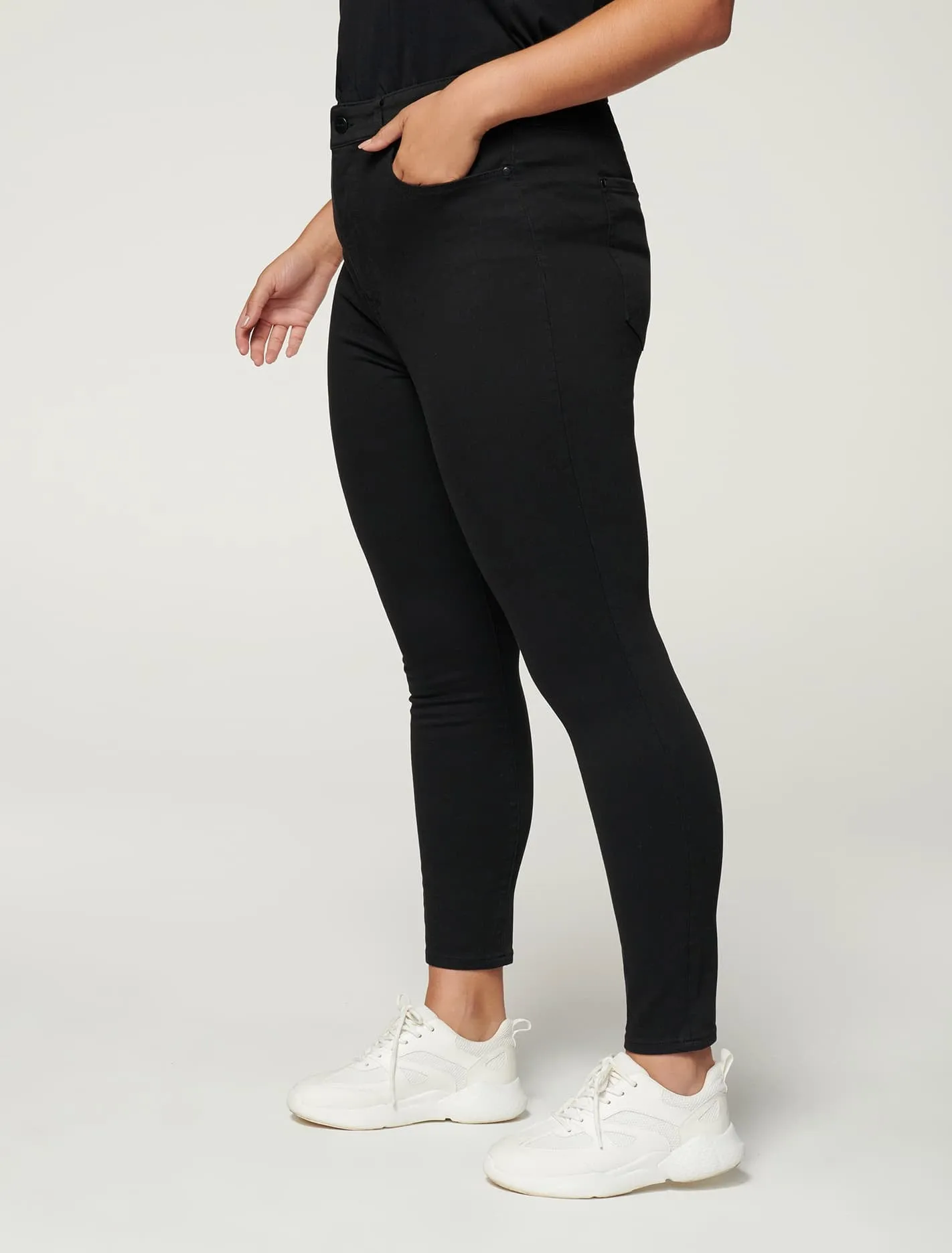 Bianca Curve High Rise Ankle Grazer Jean