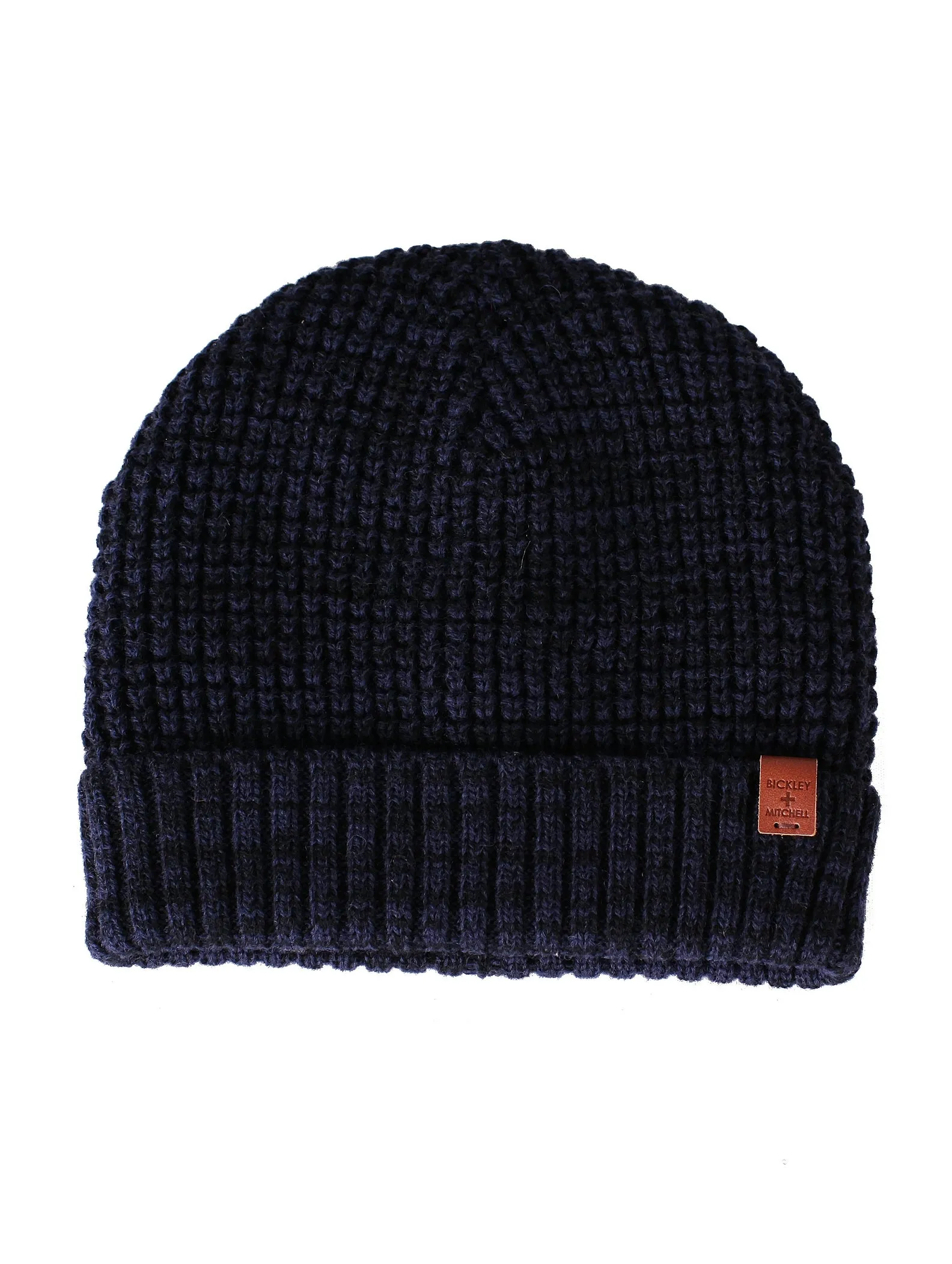 Bickley   Mitchell Sherpa Lined Interior Thick Knit Cuffed Beanie