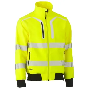 Bisley 333M6979T-YEL/3XL ANSI Type R Class 3 Soft Shell Jacket