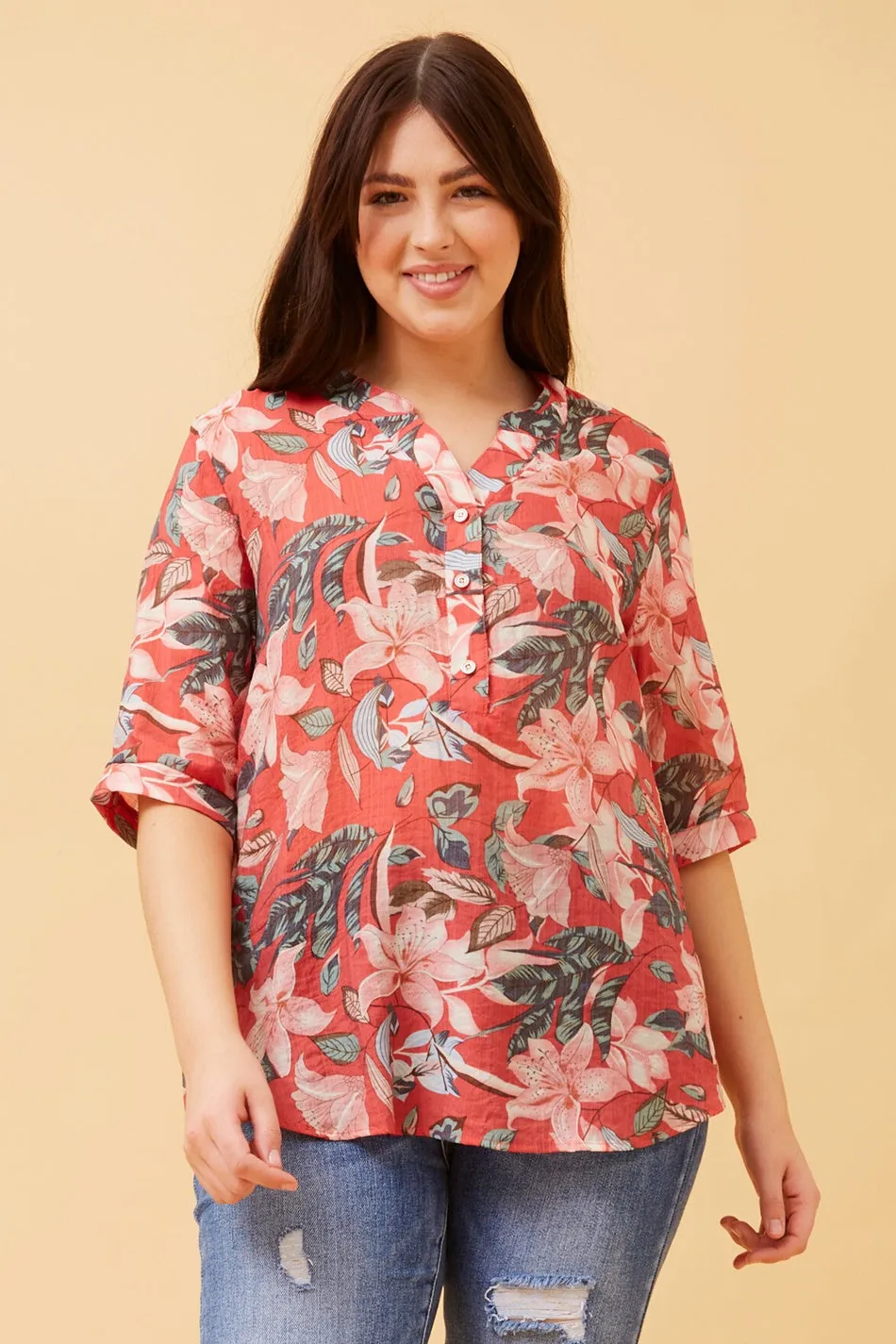 BONDI FLORAL BLOUSE