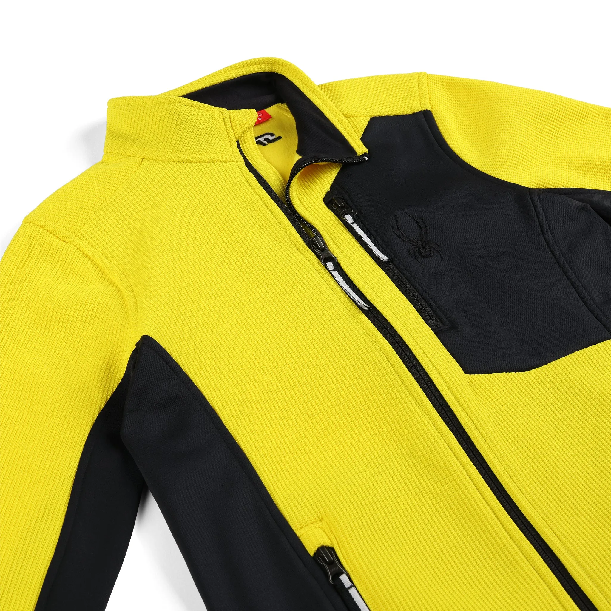 Boys Bandit Full Zip - Acid Yellow