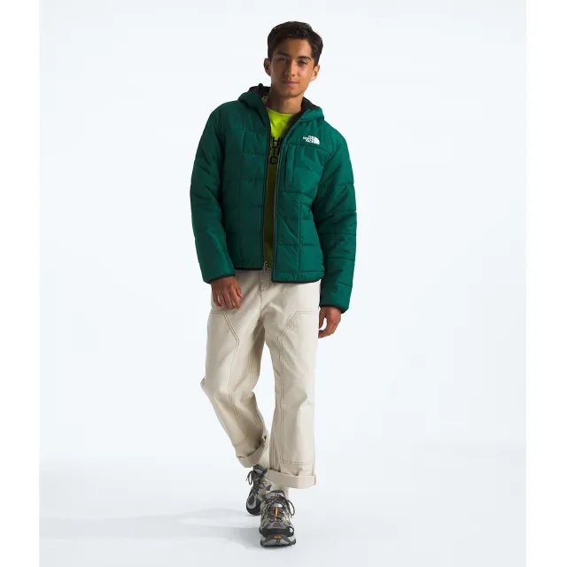 Boys' Reversible Shasta Full Zip Hooded Jacket