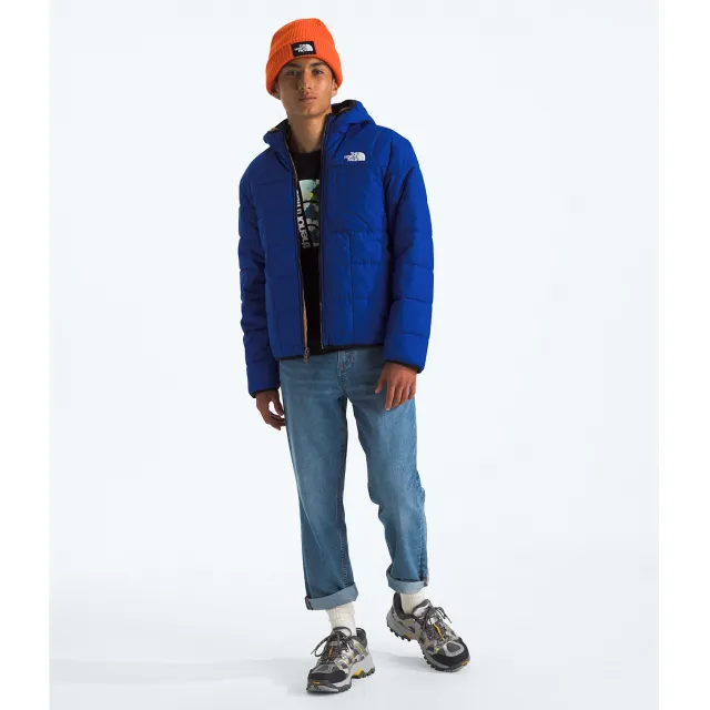 Boys' Reversible Shasta Full Zip Hooded Jacket