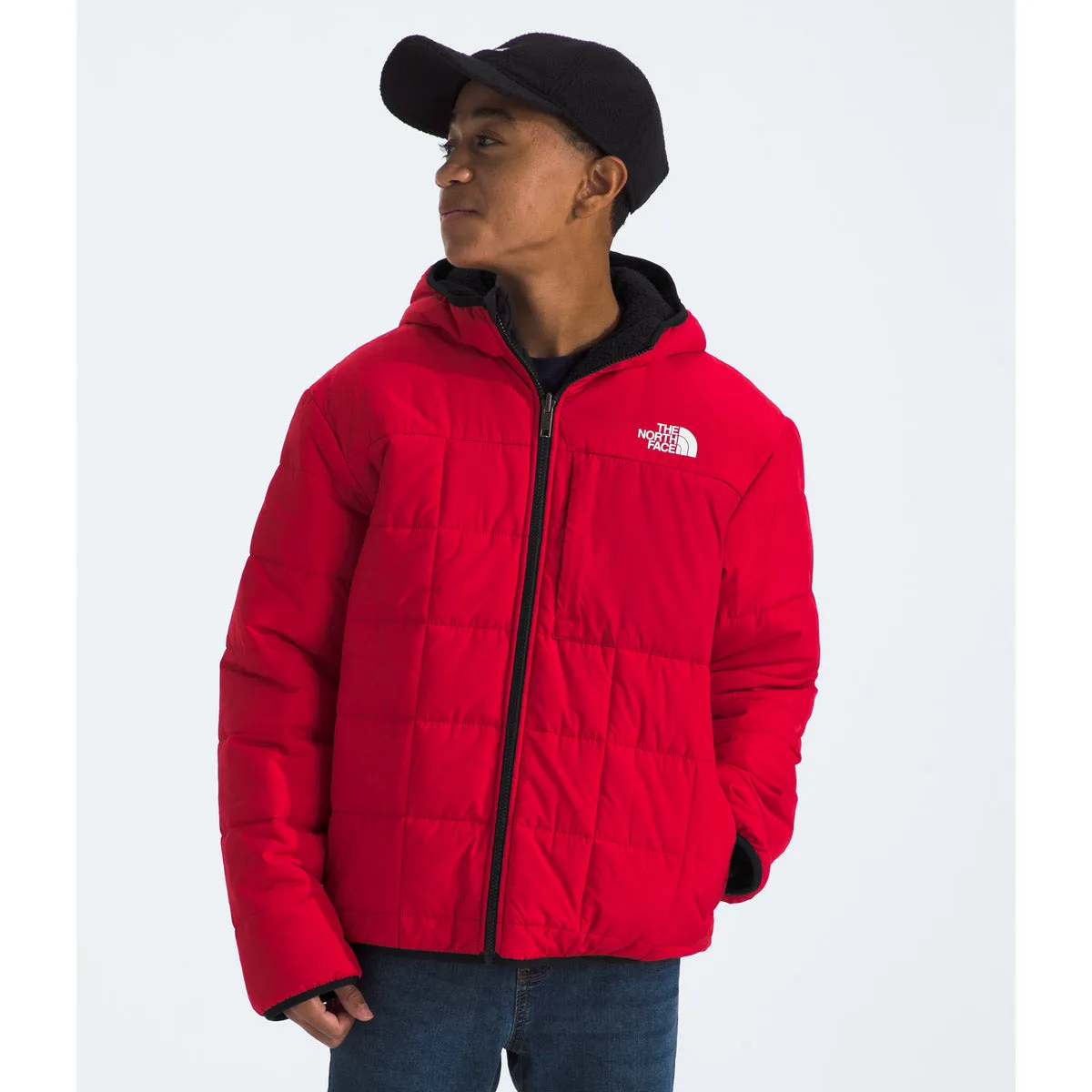 Boys' Reversible Shasta Full Zip Hooded Jacket