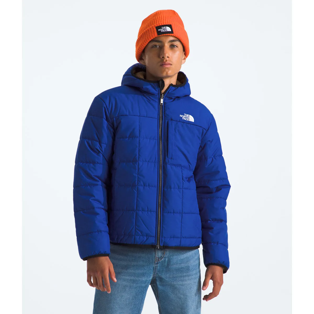 Boys' Reversible Shasta Full Zip Hooded Jacket