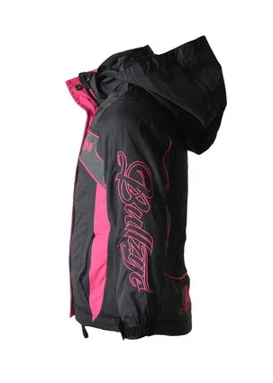 Bullzye Girls Carla Jacket - Black/Pink -  B2W5709057