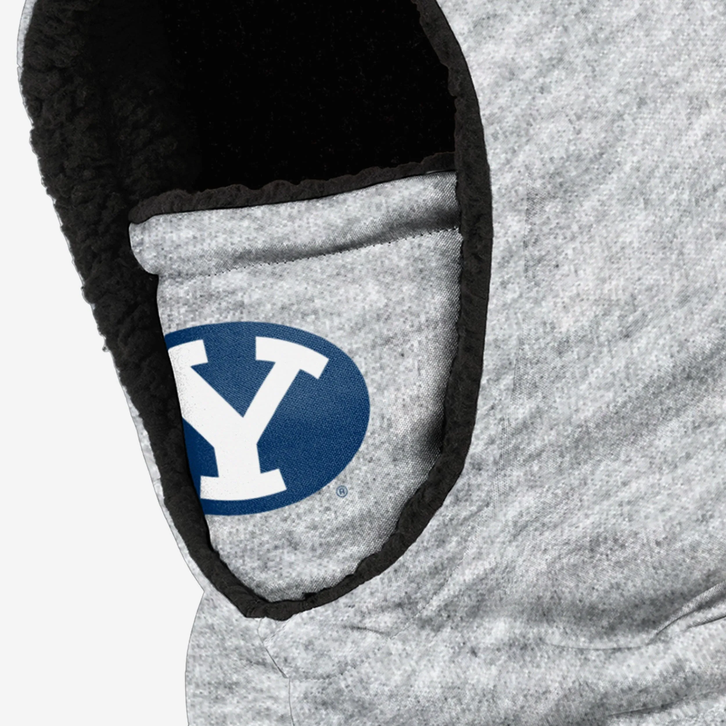 BYU Cougars Heather Grey Big Logo Hooded Gaiter