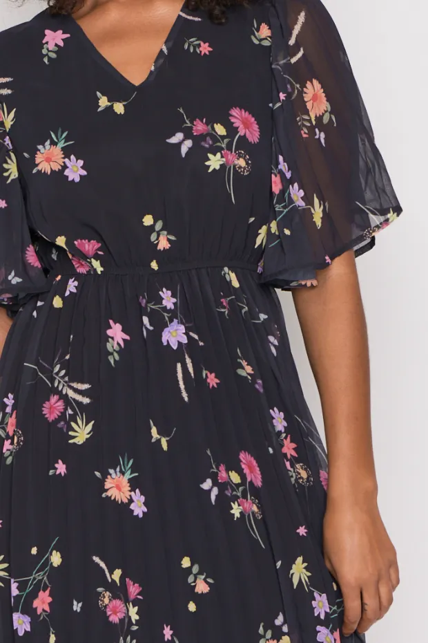 Callie Butterfly Meadow Dress