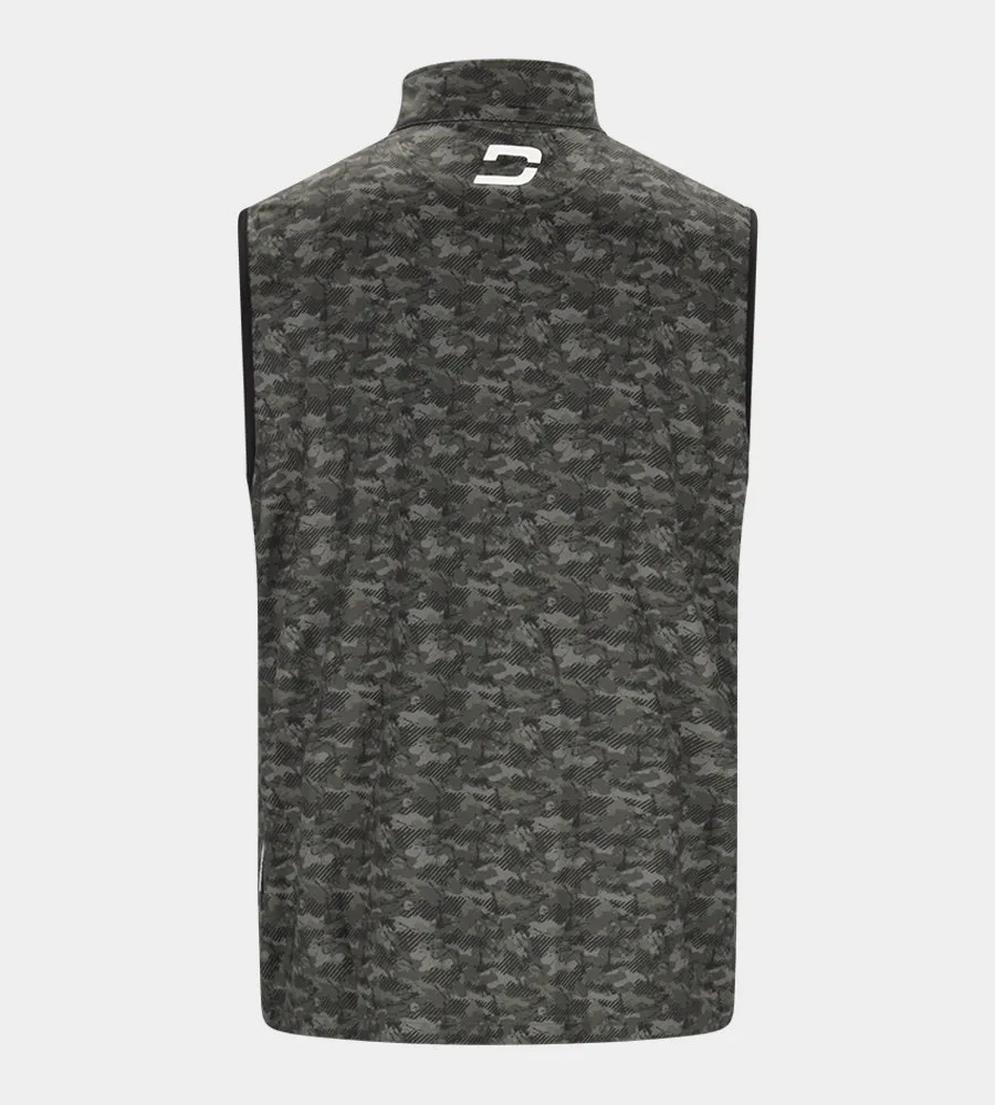 CAMO SLEEVELESS - CHARCOAL